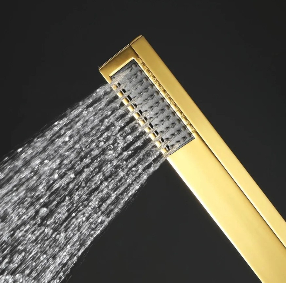 Душевая лейка Grocenberg GB180 Золото