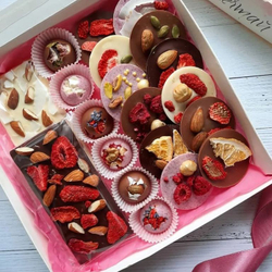 Клубника сублимированной сушки, слайсы, 1 кг