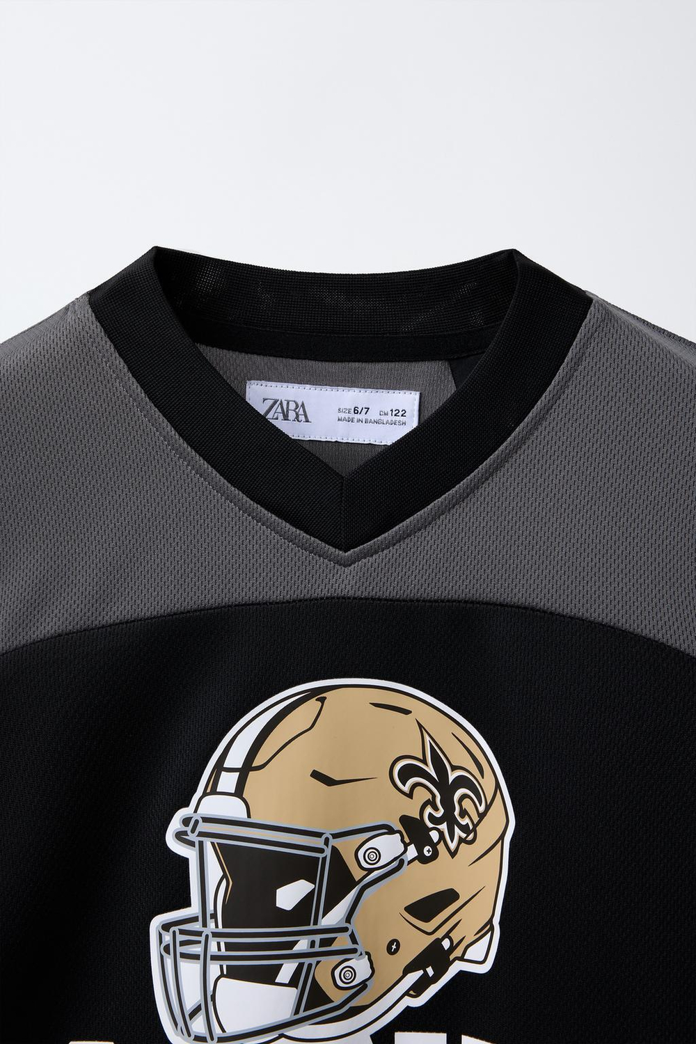 Футболка из сетчатой ткани с принтом new orleans saints © nfl