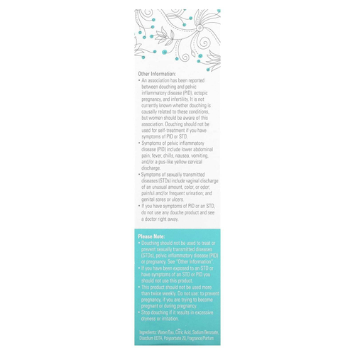 Summer's Eve, Douche, свежий аромат, 133 мл (4,5 жидк. унц.)