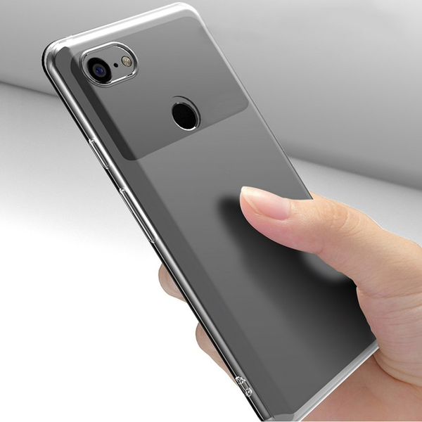 Силиконовый чехол для Google Pixel 3 XL (Прозрачный)