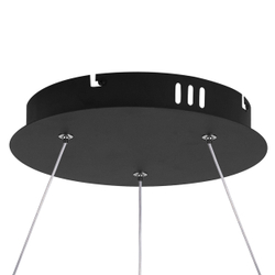 740467 Люстра DIVE LED 90W 4900LM G ЧЕРНЫЙ 3000-6000К