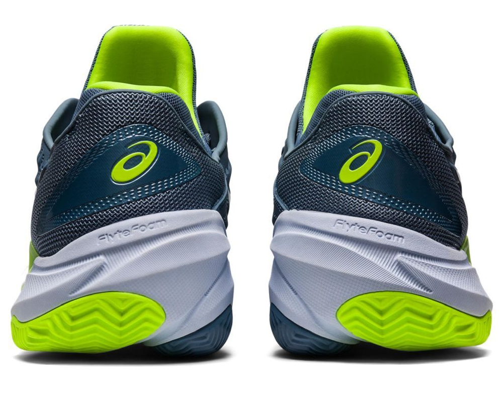 Мужские кроссовки теннисные Asics Court FF 3 Clay - steel blue/white