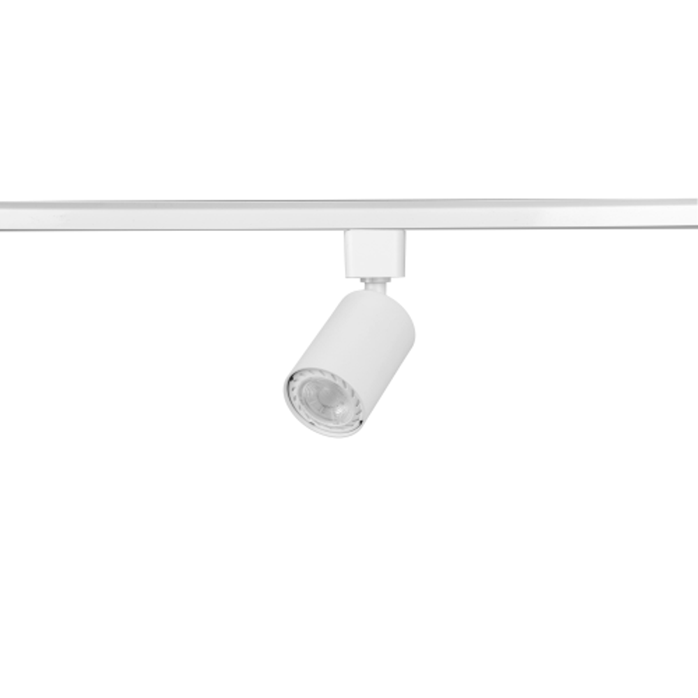 Трековый светильник однофазный ЭРА TR76-GU10 WH под лампу GU10 белый