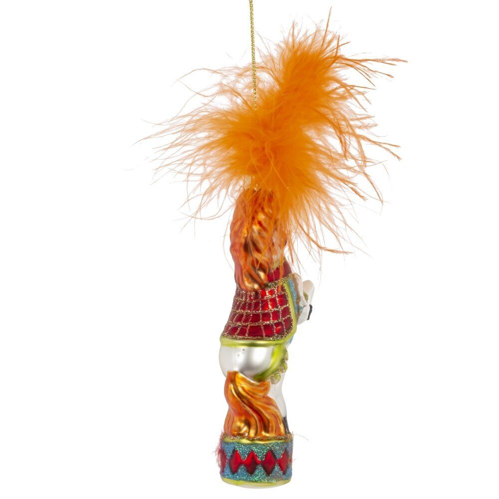 GAEM Украшение новогоднее "Лошадка", L5 W3 H15 см, 3в.