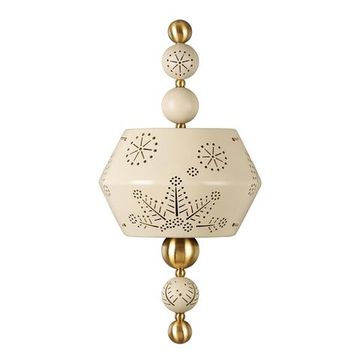 5444/1WA PENDANT ODL_EX26 бежевый/античная бронза/металл/керамика Бра E14 2*40W KARELIA