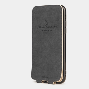 Чехол для iPhone XR из натуральной кожи теленка, молочного цвета