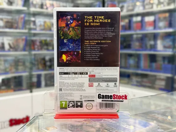 Minecraft Dungeons Ultimate Edition (Nintendo Switch, Русские субтитры, Б/У)