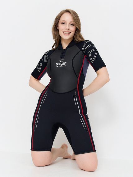 Гидрокостюм Sargan Nero 2.0 Shorty lady 3 мм черный