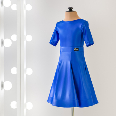 Standart 4-04-03-B | Рейтинговое платье годе для спортивных бальных танцев | Vasileva Dance