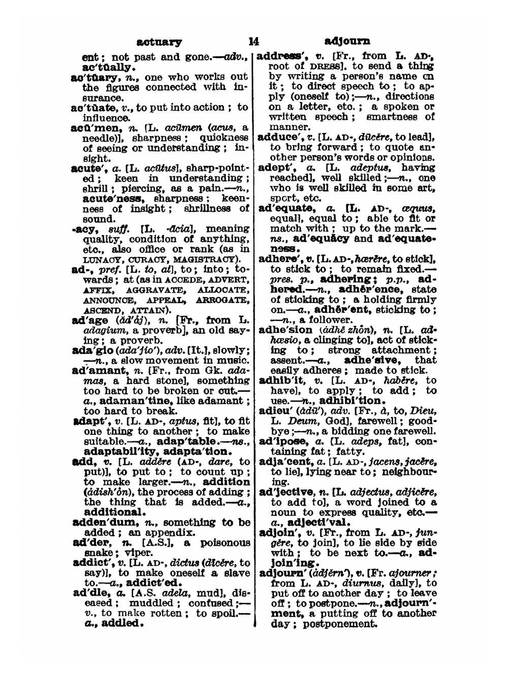 Nelson's highroads dictionary. Pronouncing and etymological | M. l'abbé Trochon