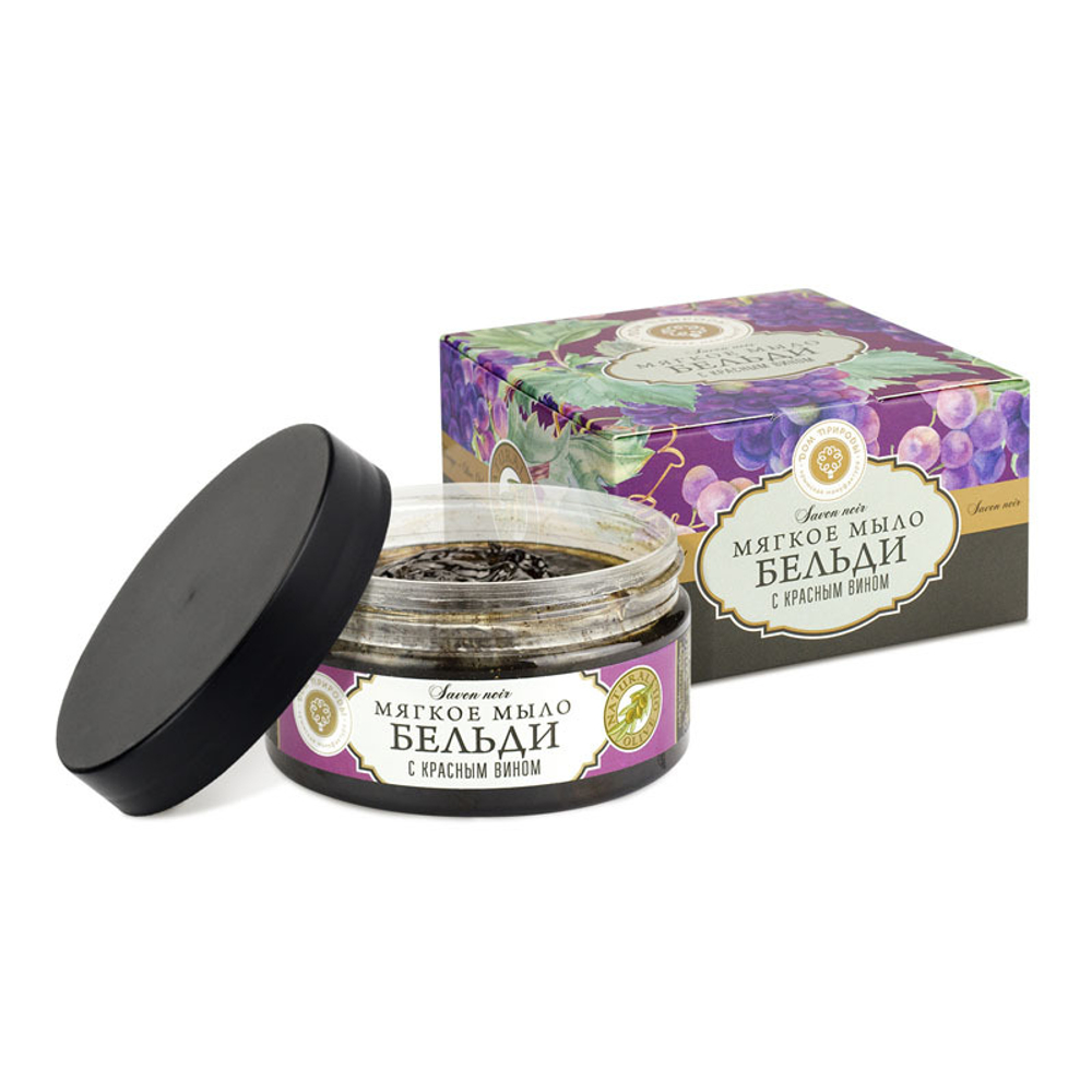 Мягкое мыло Бельди С красным вином, 200 г (5,14 б)