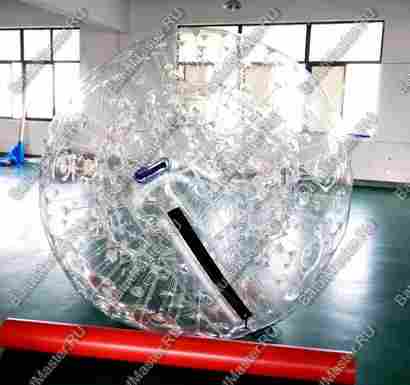 Гидро/аква зорб ПВХ с молнией, диаметр 3 м