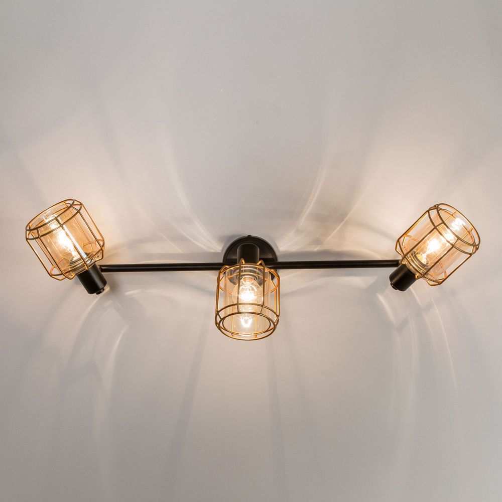 Citilux Таверна CL542632 Спот поворотный с выключателем Чёрный