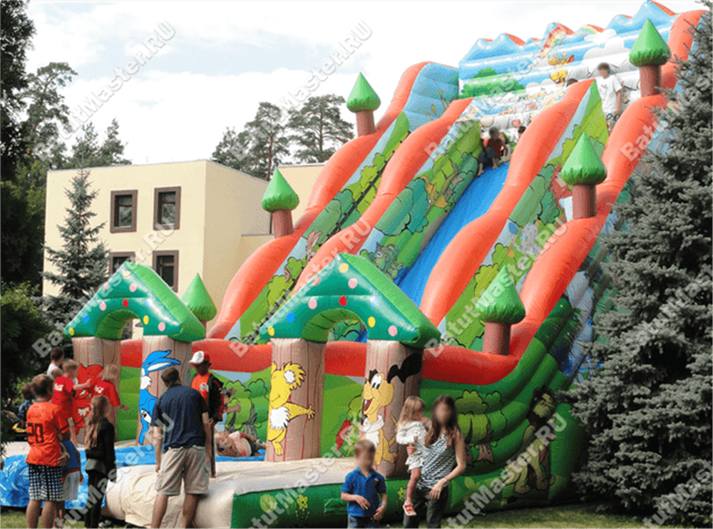 Надувная горка "Форест"