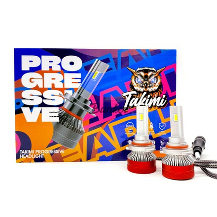 Светодиодные автомобильные LED лампы TaKiMi Progressive Truck HB3 (9005) 6000K 24V