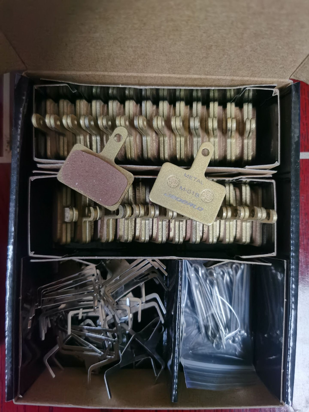 Тормозные колодки JEDERLO M-01В (METAL)