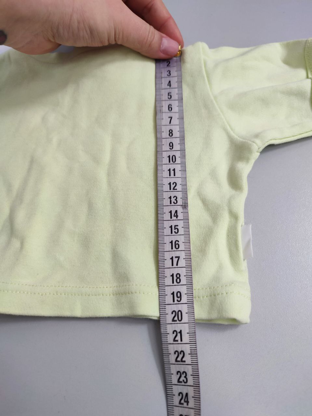 Футболка однотонная на 1/3 месяца