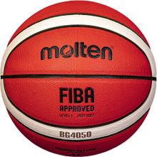 Мяч баск. MOLTEN B5G4050X р. 5, FIBA Appr, 12 пан, композит.кожа (ПУ),бут.кам,нейл.корд,кор-беж-че