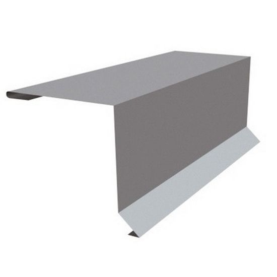 Торцевая планка цинк. 85х85 2м.