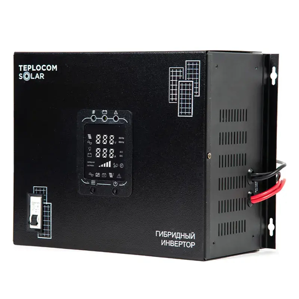 TEPLOCOM Solar 1500, 200Ач источник бесперебойного питания и 2 акб, 12383