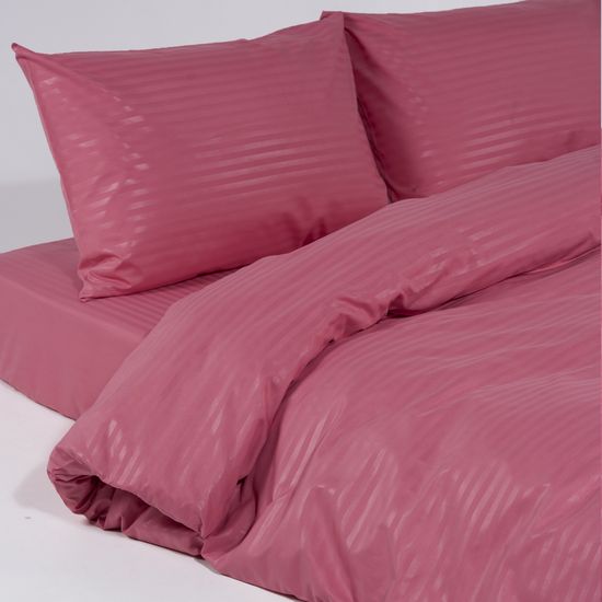 Пододеяльник Теа Rose , страйп полисатин  200x220  HOMY