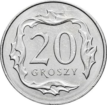 20 грошей 2017-2019 Польша