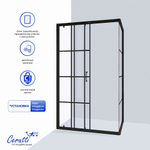 Душевое ограждение Ceruttispa МУЗА (MUZA) 120 N (80x120x195)
