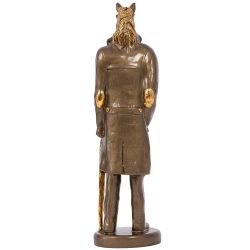 Скульптура Конь в пальто Бронза