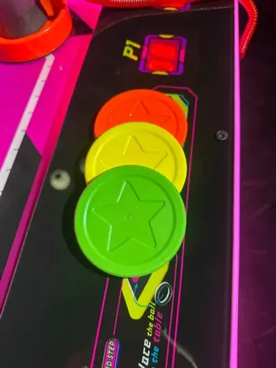 Аэрохоккей мини «Neon Blaster Kids»