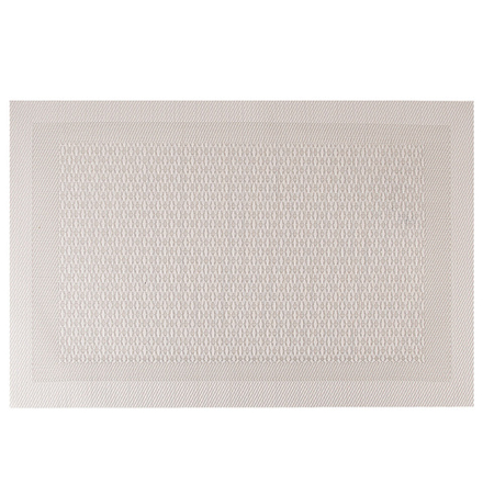 Салфетка сервировочная (плейсмат) "Сasual line" (белая) 30х45см (min4) (упаковочный пакет)