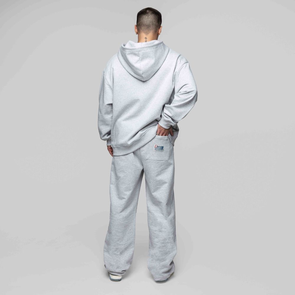 Спортивные штаны Dissident Gear Oversized Grey Melange