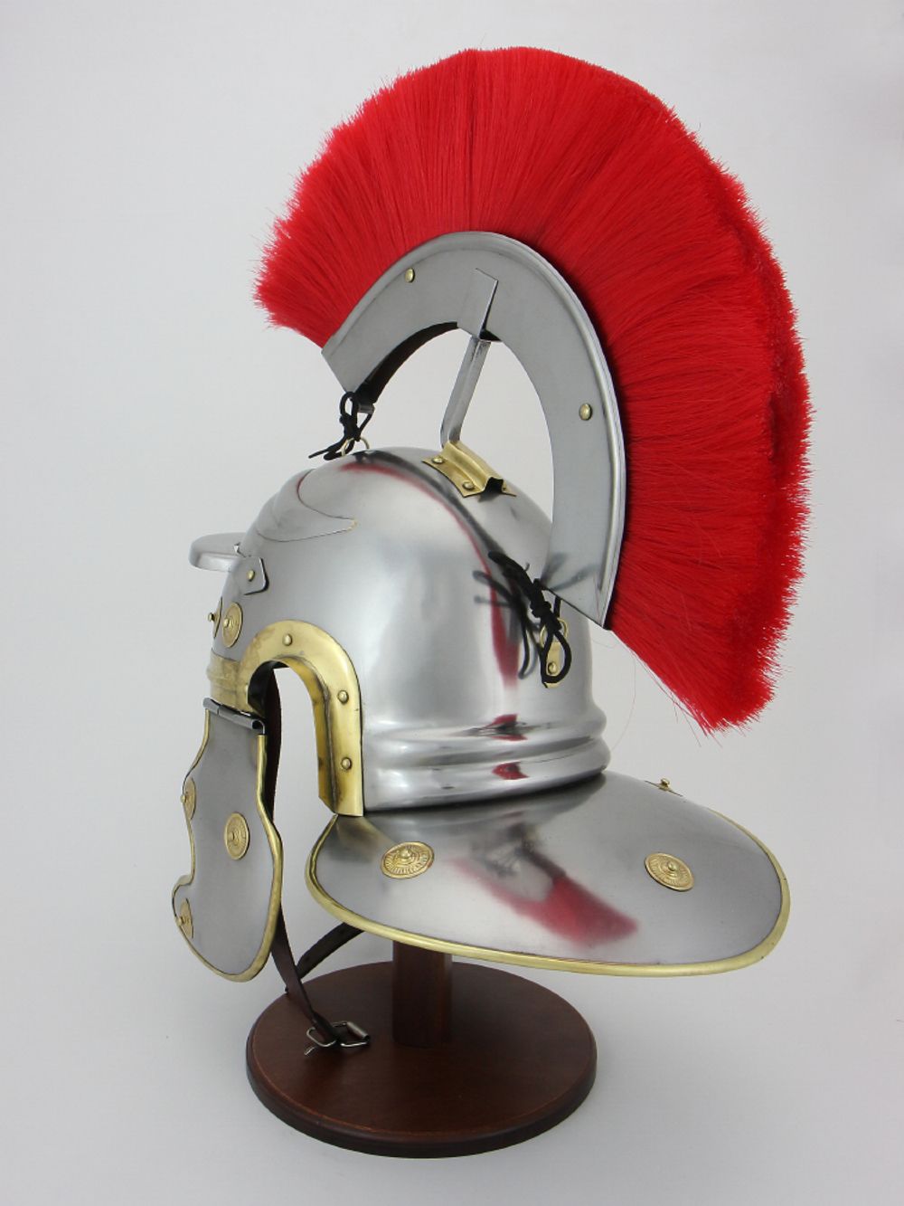 Nautical Шлем центуриона с красным плюмажем