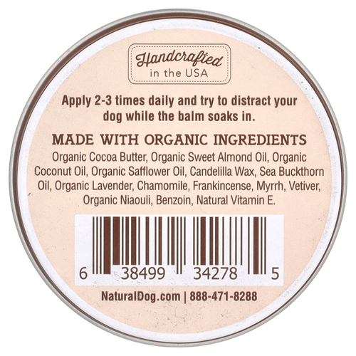 Natural Dog Company, Успокаивающее средство для кожи, 59 мл (2 унции)