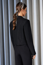 1842 Жакет женский (черный)