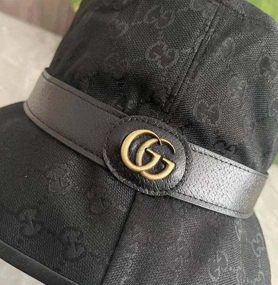 Панама GUCCI GG canvas bucket hat