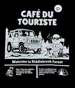 Худи Outerkit Cafe Du Touriste черное