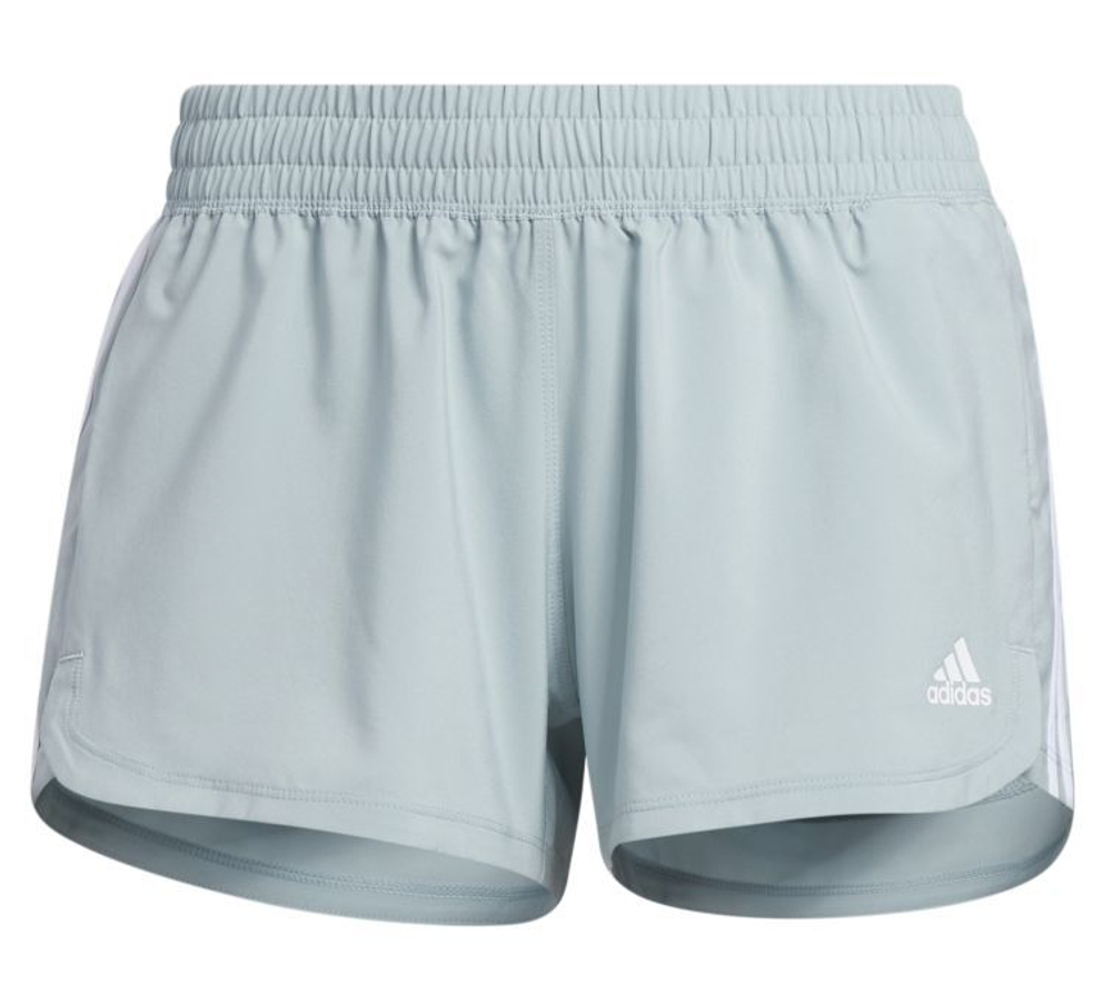 Женские Шорты теннисные Adidas Pacer 3 Stripes Woven Shorts W - magic grey