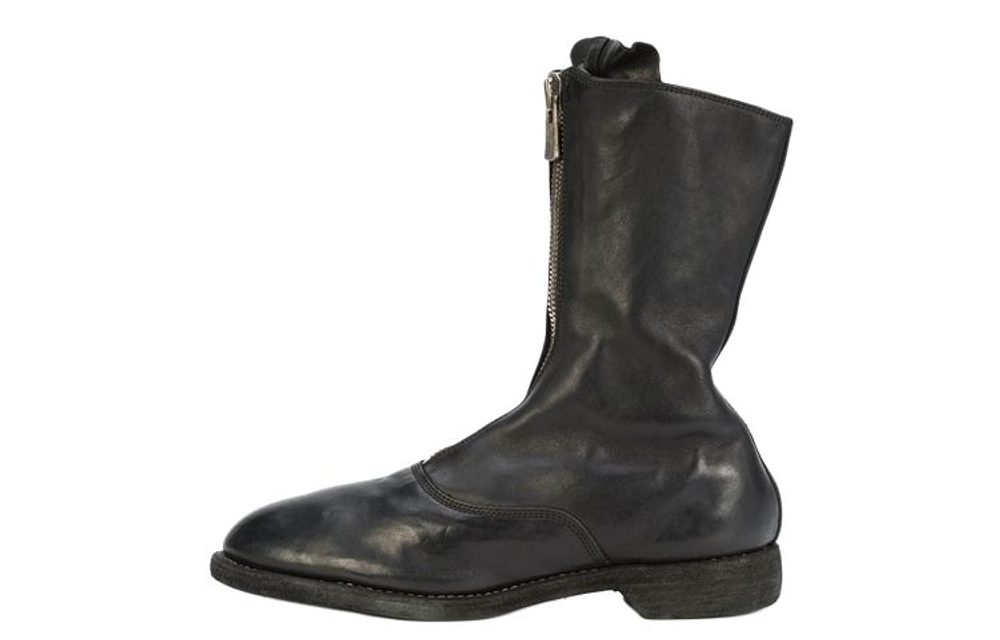 GUIDI Zip-up Ankle Boots