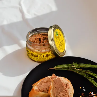 Фотография Куриный паштет / 200 гр купить в магазине Афлора