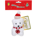 Фигурка «Северный мишка» 12*6,5 см, Белый