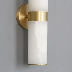 Настенный светильник 6483W/B brass/white