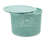 Коробка БЯЗЬ 2л с крышкой круглая D=17см М 2328