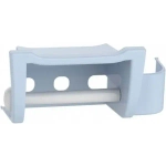 Полка для туалета Mira (светло-голубой, снежно-белый)