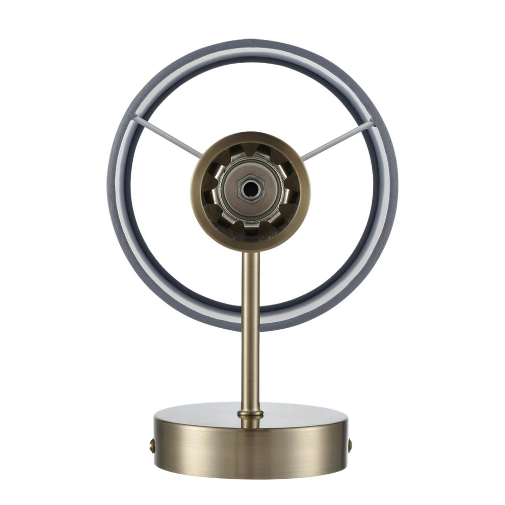 8108/1W MODERNI LN26 182  латунь титаниум/серый, металл/текстиль/стекло Бра E14 40W 220V DAMONA