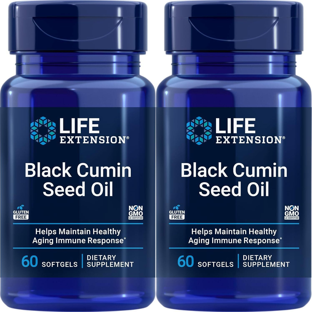 Life Extension - Black Cumin Seed Oil 60 softgels