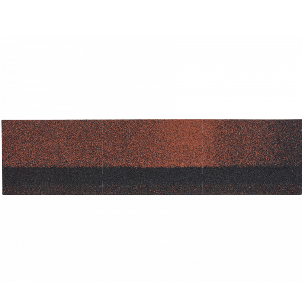 Черепица коньково-карнизная Технониколь Shinglas Красный оптима