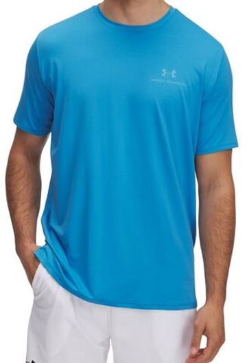 Мужская теннисная футболка Under Armour Vanish Energy Short Sleeve - небесный