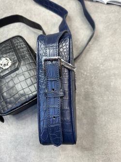 Мессенджер-Сумка через плечо Stefano Ricci из кожи крокодила
