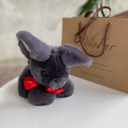 Кролик Тоша большой (графит)